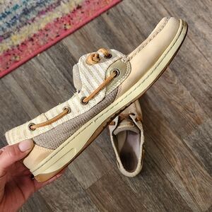 Casual Beige Sperry Boat Shoes‎